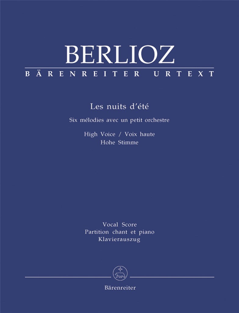 Les nuits d'été for Solo Voice and Orchestra